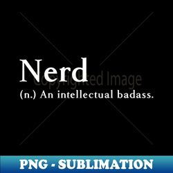 NERD - PNG Transparent Sublimation Design - Defying the Norms