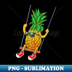 Funny swinging pineapple swinger sunglasses summer - Exclusive PNG Sublimation Download - Transform Your Sublimation Creations