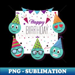 Happy Birthday - PNG Transparent Sublimation Design - Spice Up Your Sublimation Projects