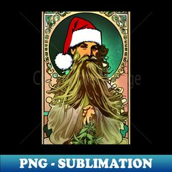 cannabis christmas vibes 36 - png transparent sublimation design - bring your designs to life