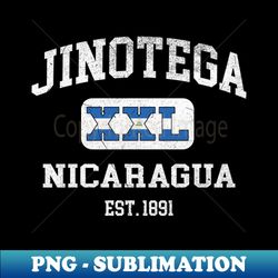 Jinotega Nicaragua - XXL Athletic design - Modern Sublimation PNG File - Capture Imagination with Every Detail