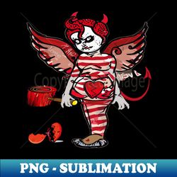 evil cupid - Modern Sublimation PNG File - Boost Your Success with this Inspirational PNG Download