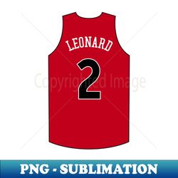 Kawhi Leonard Toronto Jersey Qiangy - Unique Sublimation PNG Download - Boost Your Success with this Inspirational PNG Download