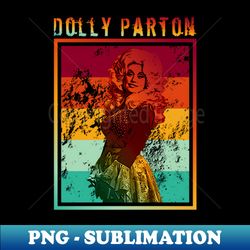 Dolly Parton  Retro poster - Aesthetic Sublimation Digital File - Transform Your Sublimation Creations