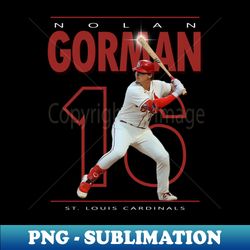 Nolan Gorman - Unique Sublimation PNG Download - Enhance Your Apparel with Stunning Detail