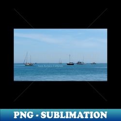 Santa Barbara California - Special Edition Sublimation PNG File - Transform Your Sublimation Creations