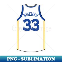 James Wiseman Golden State Jersey Qiangy - Sublimation-Ready PNG File - Spice Up Your Sublimation Projects