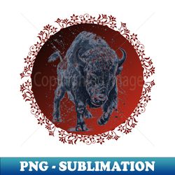 Buffalo - Artistic Sublimation Digital File - Perfect for Creative Projects