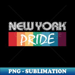 New York City Vintage Gay Pride - Decorative Sublimation PNG File - Bold & Eye-catching