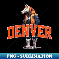 Denver Football - Hype Beast Mascot - Premium Sublimation Digital Download - Unleash Your Inner Rebellion