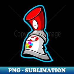 DANCIN GRAFFITI SPRAY CAN - PNG Transparent Digital Download File for Sublimation - Unlock Vibrant Sublimation Designs
