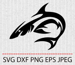 SHARK SVG,PNG,EPS Cameo Cricut Design Template Stencil Vinyl Decal Tshirt Transfer Iron on