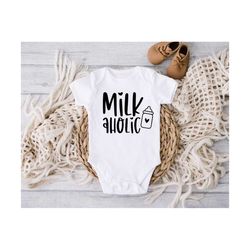 Milkaholic SVG | Milk Svg | Baby Svg | New Baby Svg | Newborn Svg | Toddler Svg | Mom Svg | Pregnancy Svg | Mom To Be Sv