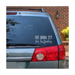 free airbag test svg | funny car sticker svg | car decal svg | car sticker svg | window sticker svg | funny decal svg |