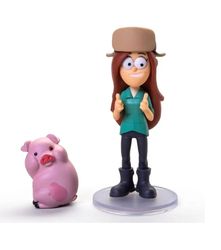 Wendy and Waddles Pig Gravity Falls Disney Cartoon Collectible Figure Toy