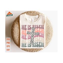 He is Risen Svg, Easter Svg, Christian Svg, He Is Risen Png, Jesus Easter Svg, Happy Easter Svg, Easter Cross Svg, Easter Shirt Svg