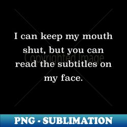 Subtitles - Creative Sublimation PNG Download - Perfect for Creative Projects