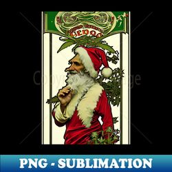 cannabis christmas vibes 32 - sublimation-ready png file - perfect for personalization