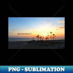 Dockweiler Beach - High-Quality PNG Sublimation Download - Capture Imagination with Every Detail