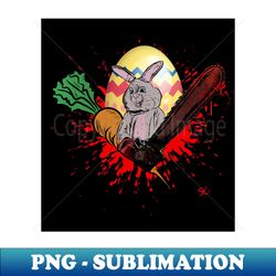 Beware of the Bunnyman - PNG Transparent Sublimation Design - Add a Festive Touch to Every Day
