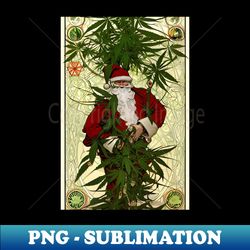 cannabis christmas vibes 1 - premium png sublimation file - perfect for personalization