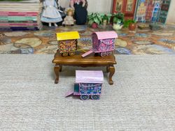 vans for a doll's house. 1:12. toy for a doll.