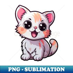 Cute Cat Funny - Trendy Sublimation Digital Download - Bold & Eye-catching