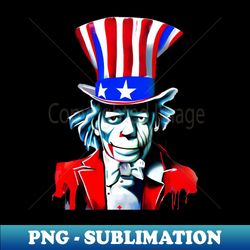 Banksy Uncle Sam - Exclusive PNG Sublimation Download - Create with Confidence