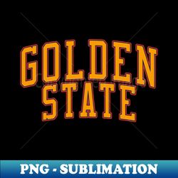 Golden State Basketball Jersey Style v4 - Modern Sublimation PNG File - Boost Your Success with this Inspirational PNG Download