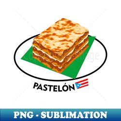 puerto rican food sweet plantain lasagna latino caribbean - stylish sublimation digital download - unlock vibrant sublimation designs