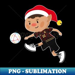 germany football christmas elf football world cup soccer t-shirt - high-resolution png sublimation file - revolutionize your designs