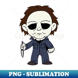 Mini Michael Myers - Retro PNG Sublimation Digital Download - Spice Up Your Sublimation Projects