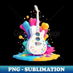 Guitar Lover Festival Summertee - PNG Sublimation Digital Download - Stunning Sublimation Graphics