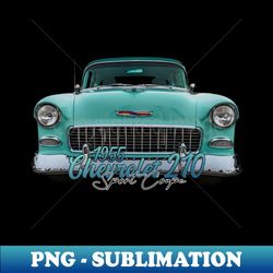 1955 Chevrolet 210 Sport Coupe - Modern Sublimation PNG File - Perfect for Sublimation Art