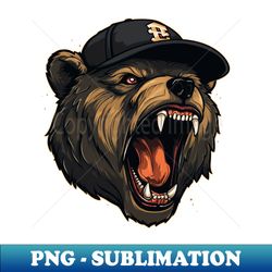 Bear face - Special Edition Sublimation PNG File - Create with Confidence