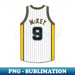 Derrick McKey Indiana Jersey Qiangy - Instant PNG Sublimation Download - Enhance Your Apparel with Stunning Detail