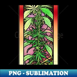 vintage cannabis dreams 21 - high-quality png sublimation download - add a festive touch to every day