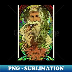cannabis christmas vibes 7 - exclusive png sublimation download - perfect for creative projects