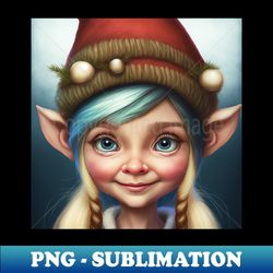 Cute Christmas Gnome   santa gnome  elf - Exclusive Sublimation Digital File - Transform Your Sublimation Creations