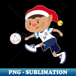 england football christmas elf football world cup soccer t-shirt - signature sublimation png file - unleash your creativity