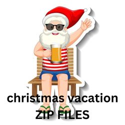 christmas vacation bright design for decorations ,T-shirt svg design, cap svg design , svg sticker