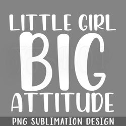 Little girl big attitude PNG Download