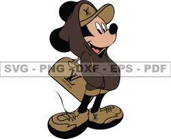 Louis Vuitton Mickey Mouse Svg, Fashion Brand Logo 220