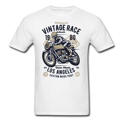 Motorcycle Vintage Race Los Angeles &8211 Custom Part | Men&8217s T-Shirt