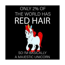 Unicorn red hair Svg, Trending Svg, Unicorn Svg, Horse Svg, Red Hair Svg, Animal Svg, Trending Now, Starbuck SVG, Starbu