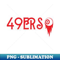 49ers football - Digital Sublimation Download File - Bold & Eye-catching