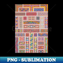 Colorful Decorative Pattern - Classic - Premium Sublimation Digital Download - Transform Your Sublimation Creations