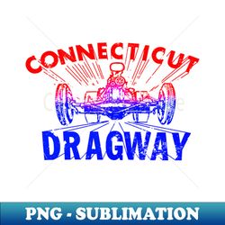 Connecticut Dragway - Digital Sublimation Download File - Enhance Your Apparel with Stunning Detail