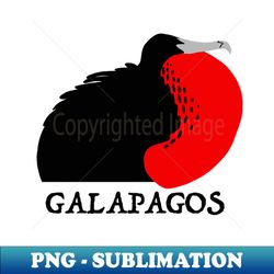 Galapagos Frigate Bird - Modern Sublimation PNG File - Capture Imagination with Every Detail