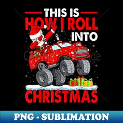 Christmas Pajama Dabbing Santa Claus - Elegant Sublimation PNG Download - Spice Up Your Sublimation Projects